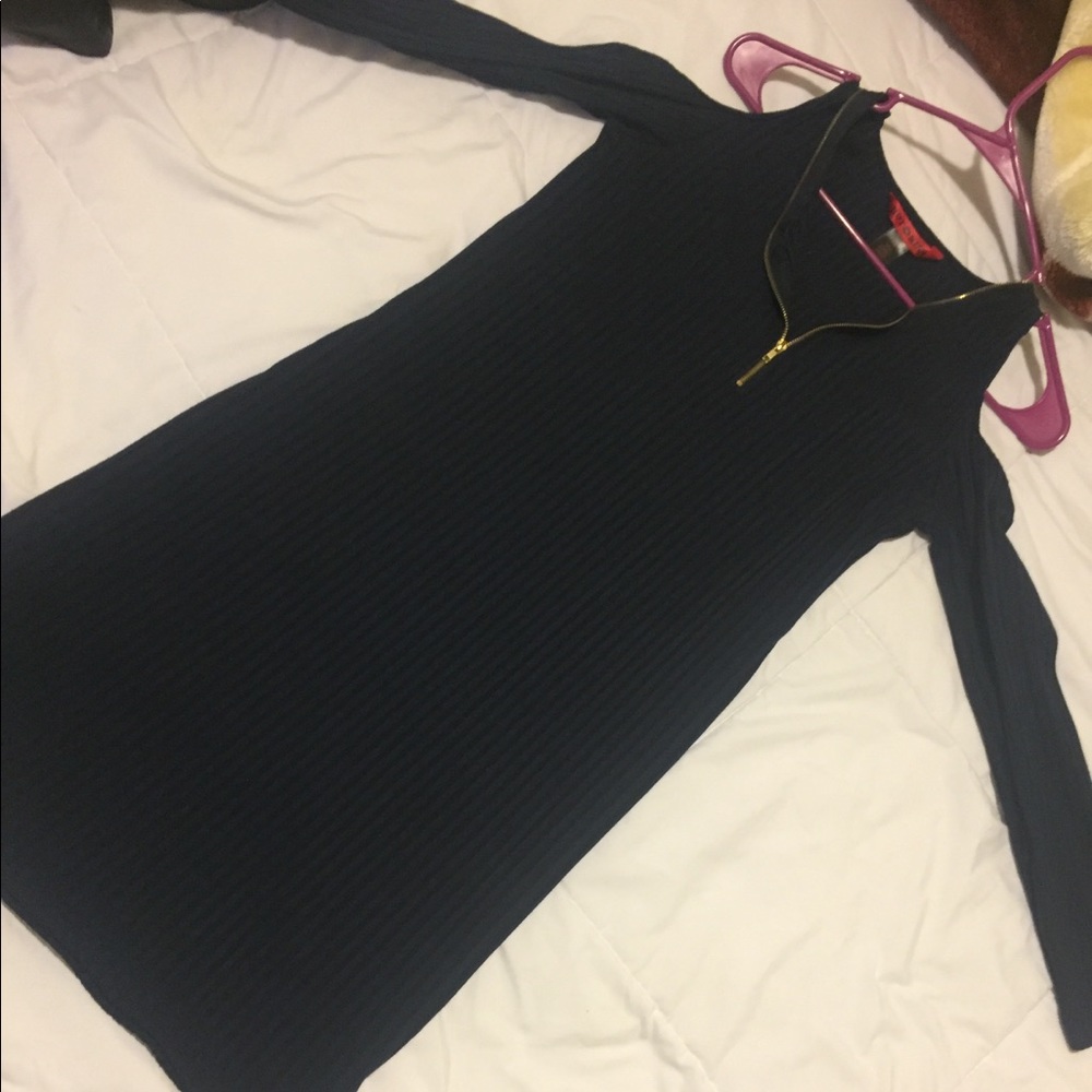 Minidress, large, night blue.